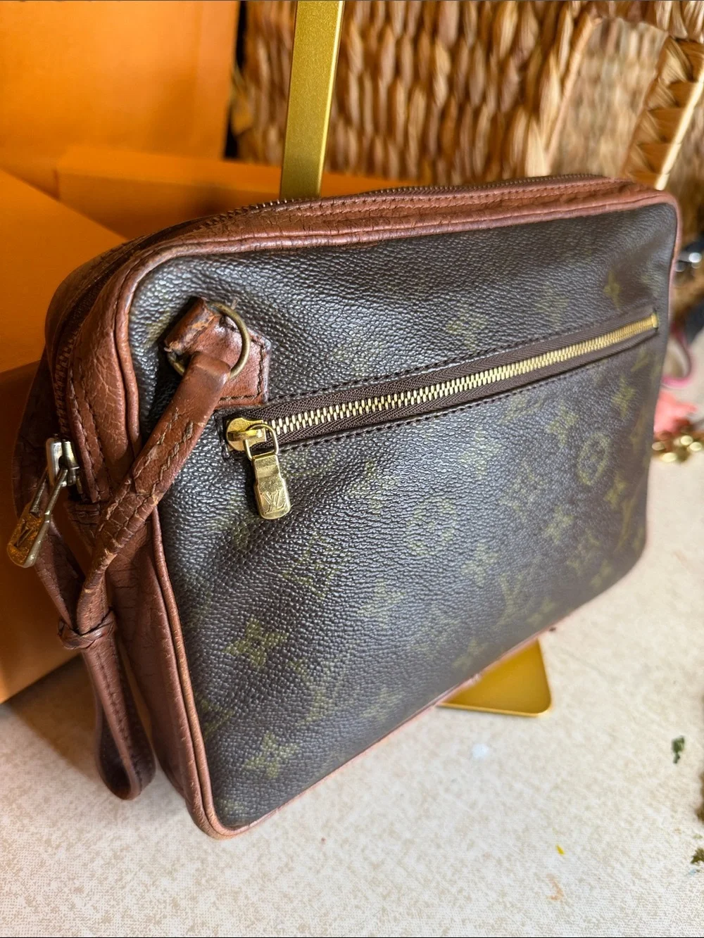 Louis Vuitton Monogram Canvas Clutch